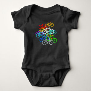 Bicycles Baby Bodysuit