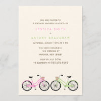 Bicycles His and Hers Bridal Shower
