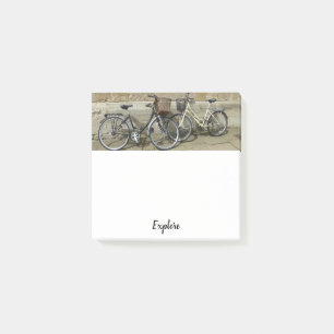 Bicycles in Europe Square Post-it Notes