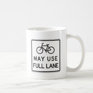 Bicycles May Use Full Lane Coffee Mug