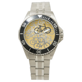 Bicycles.. select your background colour. watch
