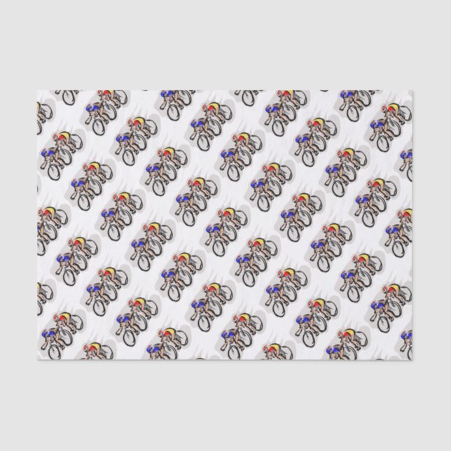 Bicycles Tissue Paper (Front)