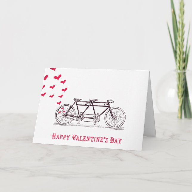 Bicyclette construite pour la carte de deux (Devant)