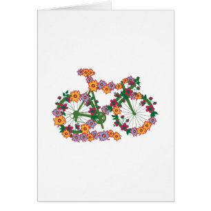Bicyclette florale