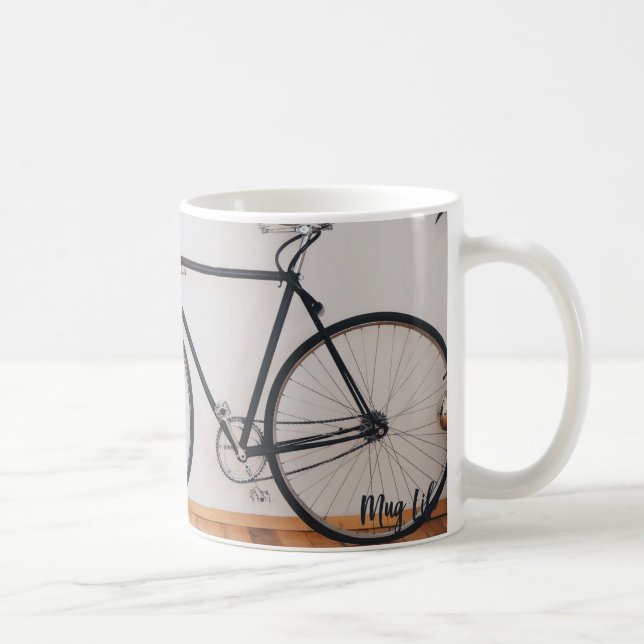 Bicyclette Hipster Photo Mug (Droite)