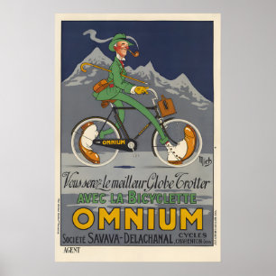 Bicyclette Omnium - Mich Poster