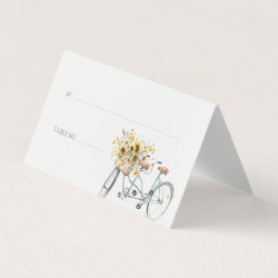 Bicyclette Tournesol Rustique Mariage photo