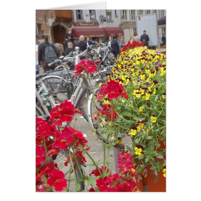 Bicyclettes, centre de la ville historique de (Devant)