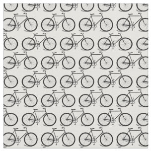 Bicyclettes rétro Motif en tissu avec CUSTOM BG CO