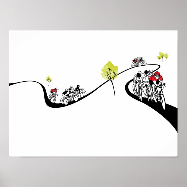 Bicycling Poster (Front)