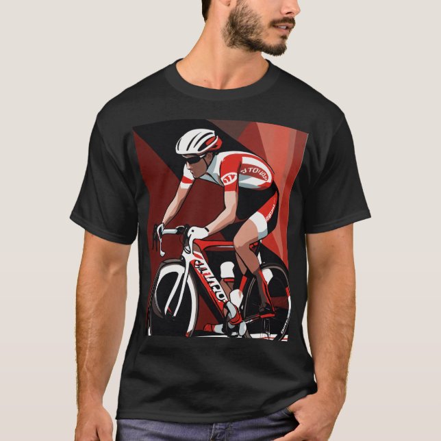 Bicycling T Shirt (Front)