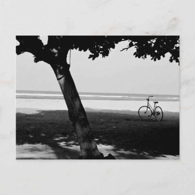 Bicyle on a Beach Postcard (Front)