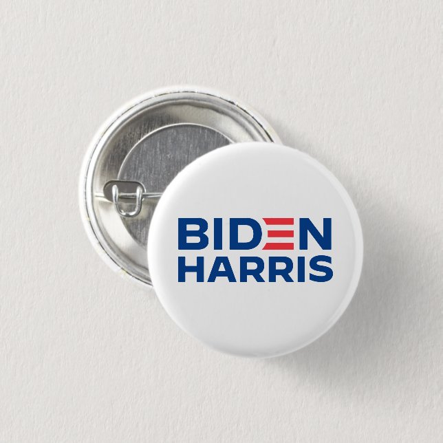 Bidden/Harris 2020 1 Inch Round Button (Front & Back)