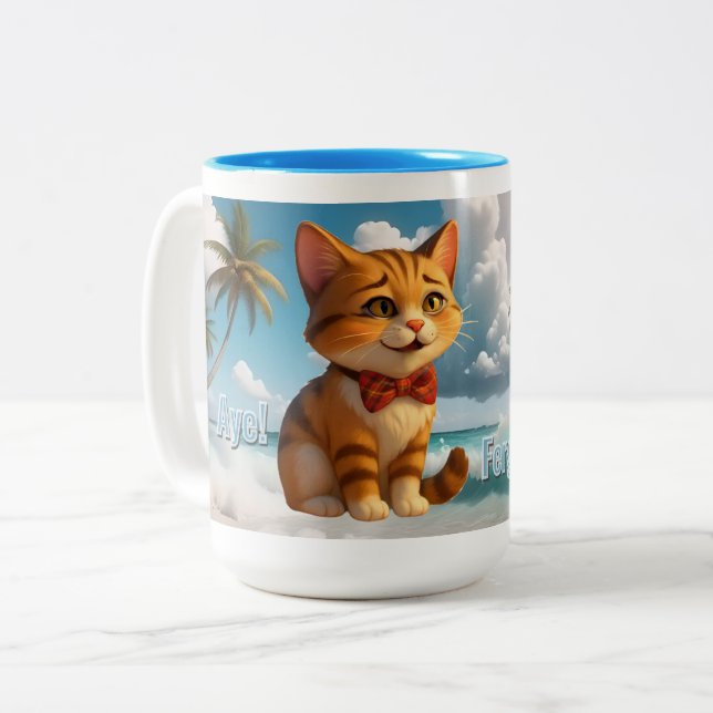 Biddie Buddies Brand Mug - Fergus MacFluff (Front Left)