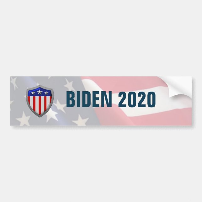 Biden 2020 bumper sticker (Front)