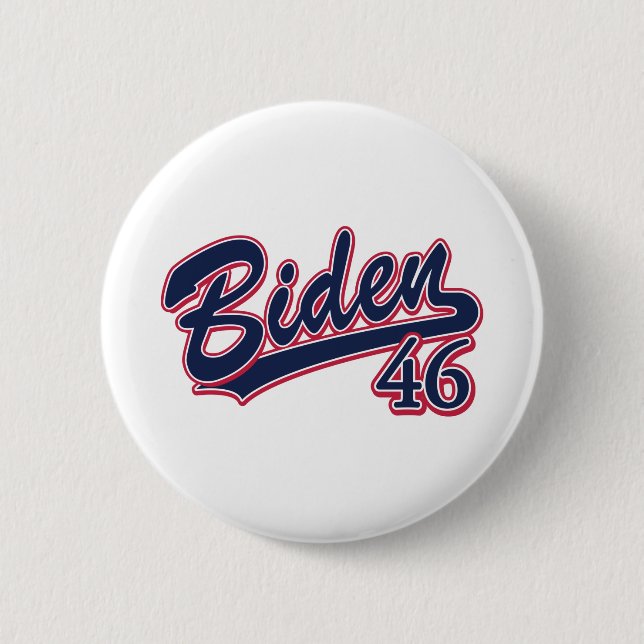 Biden-46 2 Inch Round Button (Front)