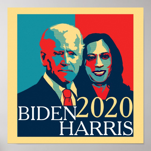 Biden  and Harris Poster (Front)