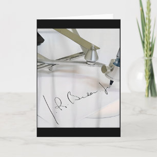 Biden Autopen Signature Funny  Card