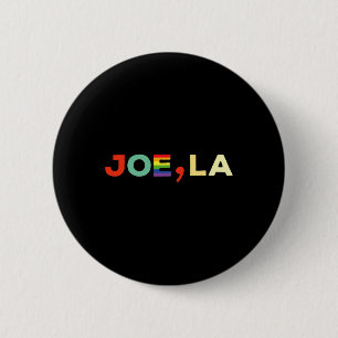Biden Comma La Kamala Harris Funny Gay Pride Rainb 2 Inch Round Button