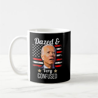 Biden Dazed And Very Confused Tiedye Anti Joe Bide Coffee Mug