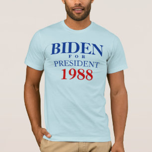 BIDEN, F O R, PRESIDENT, 1988 - Customized T-Shirt