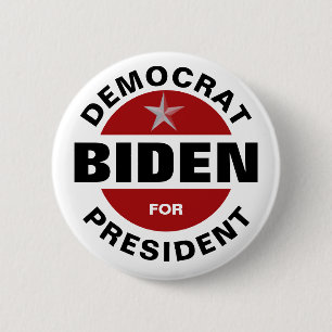Biden for President 2 Inch Round Button