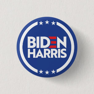 Biden Harris 1 Inch Round Button