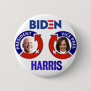 Biden/Harris 2020 2 Inch Round Button