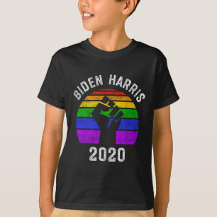 Biden Harris 2020 Black Lives Problem Lgbt Gay Pri T-Shirt