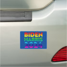 Biden Harris 2020 blue pride rainbow colours