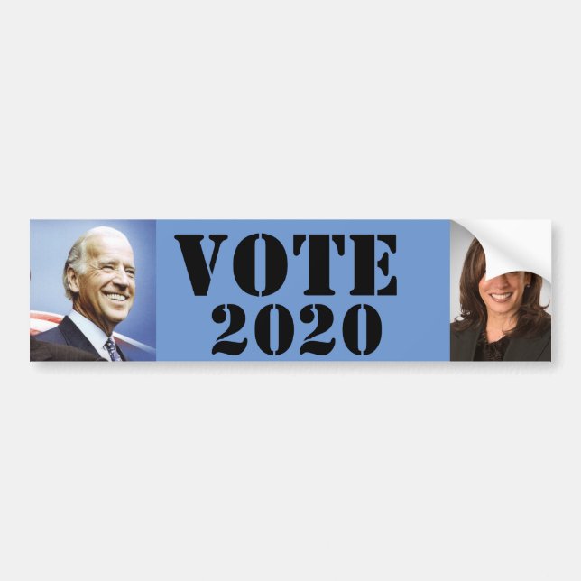 BIDEN/HARRIS 2020  bumper sticker (Front)