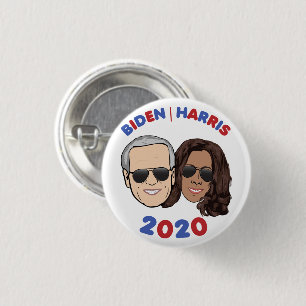Biden Harris 2020 Dream Team Election (pin back) 1 Inch Round Button