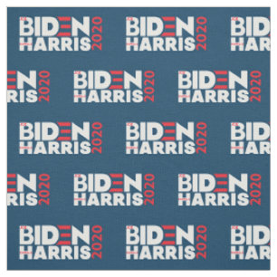 Biden Harris 2020 Election Campaign by the Yard Fabric