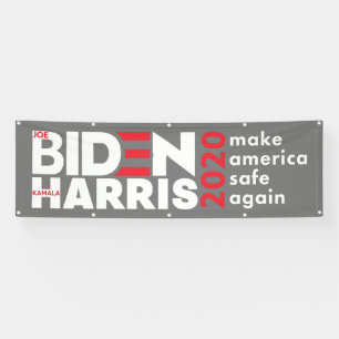 Biden Harris 2020 Election Campaign Indoor Outdoor Banner