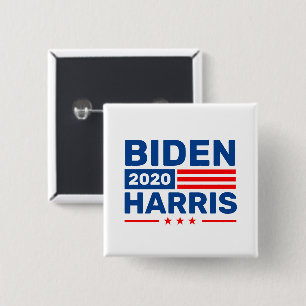Biden Harris 2020 Election Campaign Rally Pinback 2 Inch Square Button
