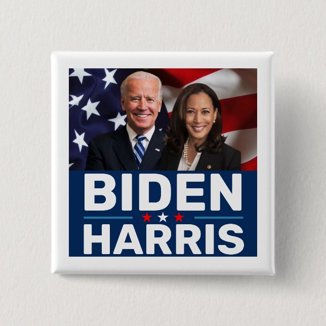 Biden Harris 2020 Election Collectable Buttons (Front)