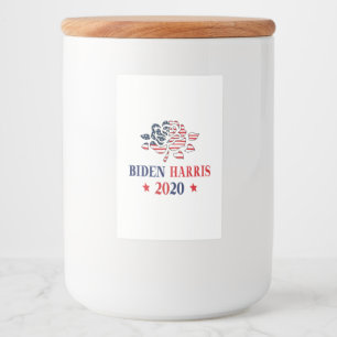 Biden Harris 2020 Food Label