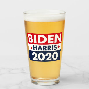 BIDEN HARRIS 2020 GLASS