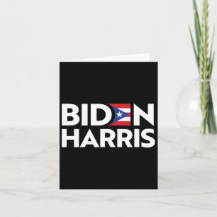 Biden Harris 2020 Joe Kamala For Pr Puerto Rico Ri Card