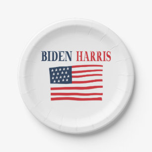 Biden Harris 2020 Paper Plate