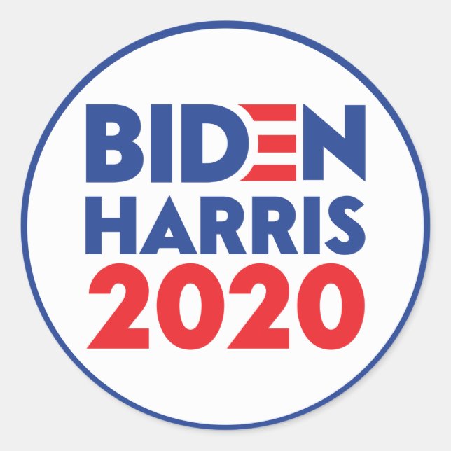 Biden Harris 2020 Stickers (Front)