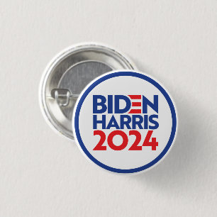 Biden Harris 2024 1 Inch Round Button
