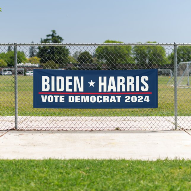 Biden Harris 2024 election vote democrat political Banner (Insitu)