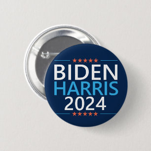 Biden Harris 2024 for President US Election 2 Inch Round Button