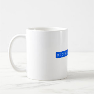 Biden-Harris 2024 Retro Label design Coffee Mug