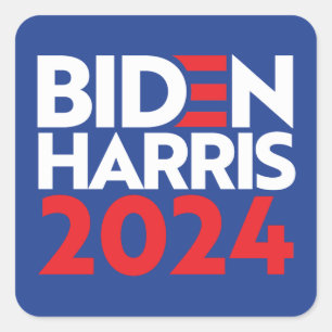 Biden Harris 2024 Square Sticker