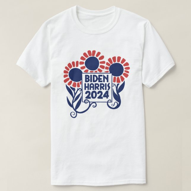 Biden Harris 2024 T-Shirt (Design Front)