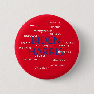 biden harris 2 inch round button