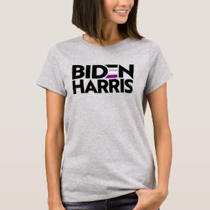 Biden Harris Asexual Pride T-Shirt
