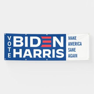 Biden Harris Custom Caption President Election Banner